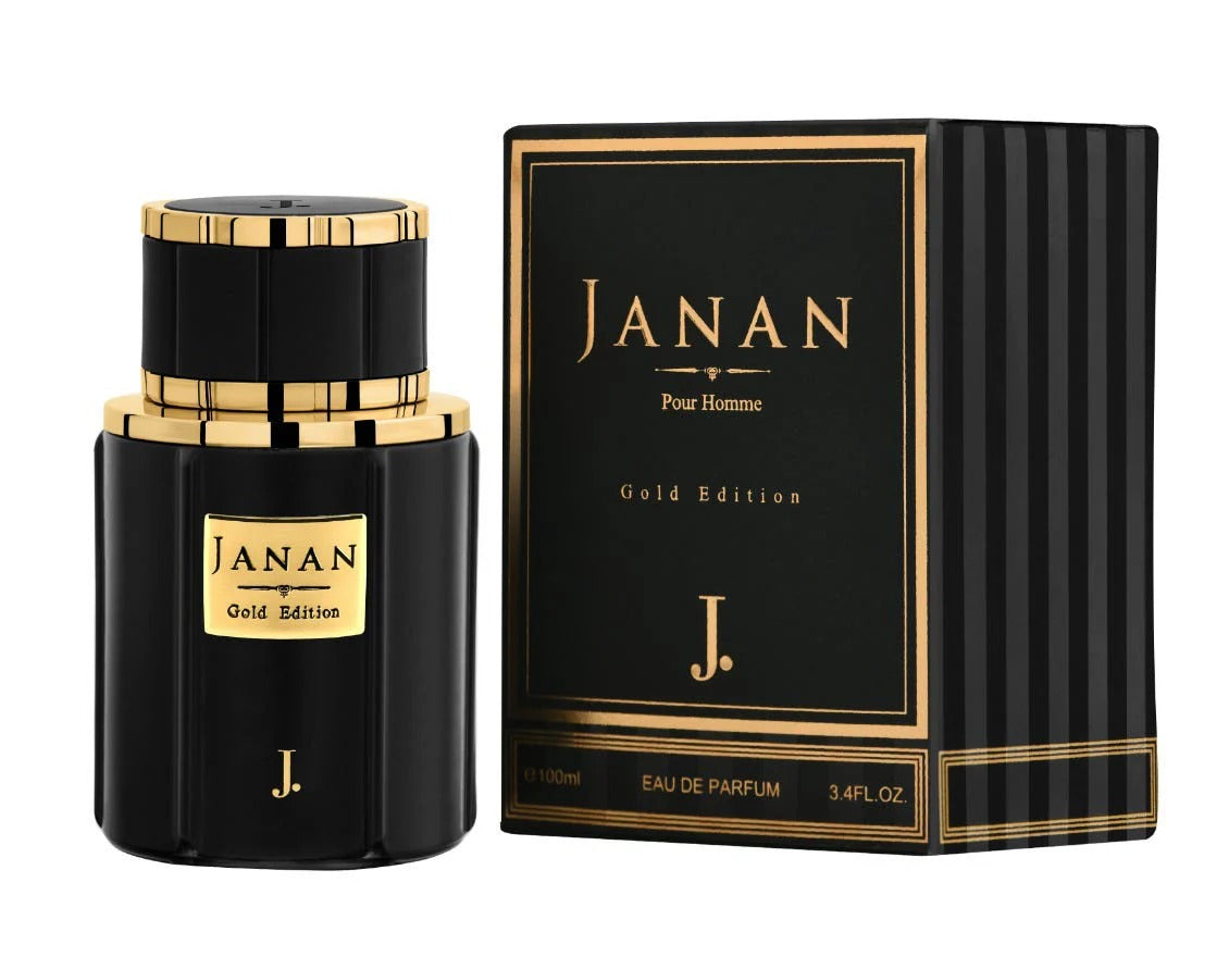 JANAN Gold Edition Eau de Parfum for Men – Premium Long-Lasting Fragrance
