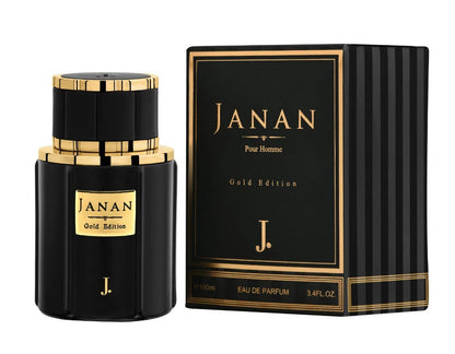 JANAN Gold Edition Eau de Parfum for Men – Premium Long-Lasting Fragrance